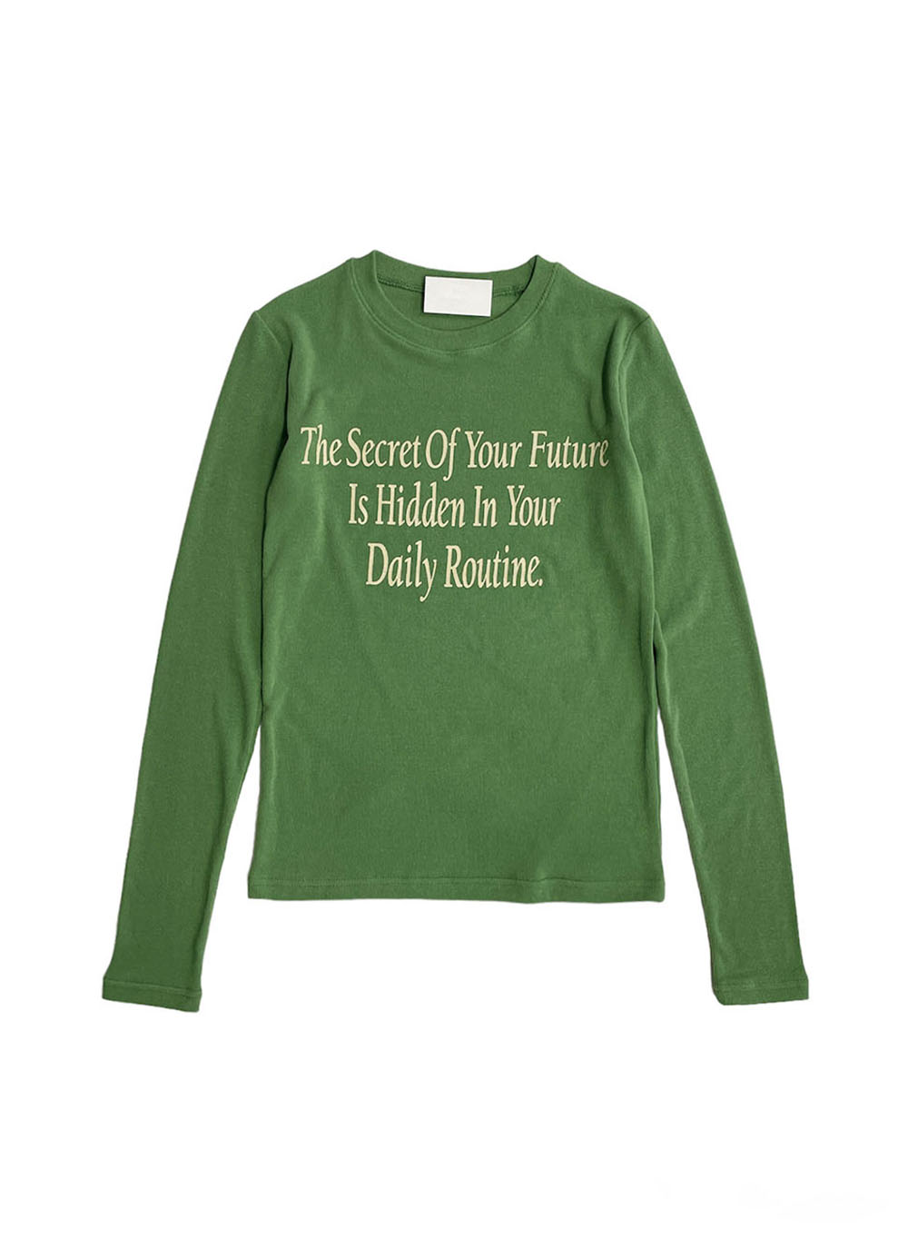 Lettering Long Sleeve Top (3colors)